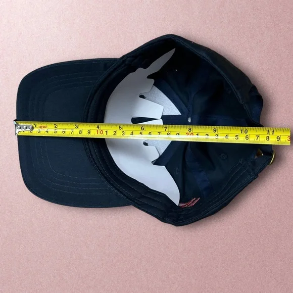 Delta Air Lines Head Gear Baseball hat One size fits most Black Logo New - Picture 9 of 14